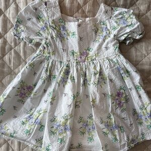 Janie and Jack 18-24M Kids Floral Print Dress